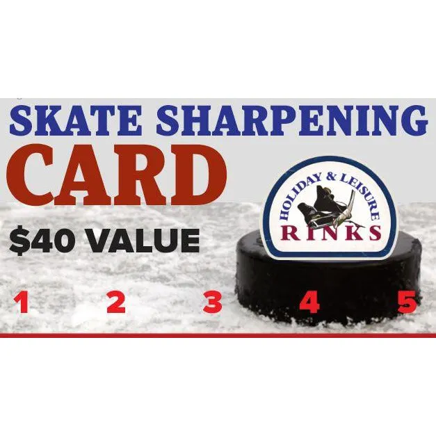 5 for 4 Sharpening Card