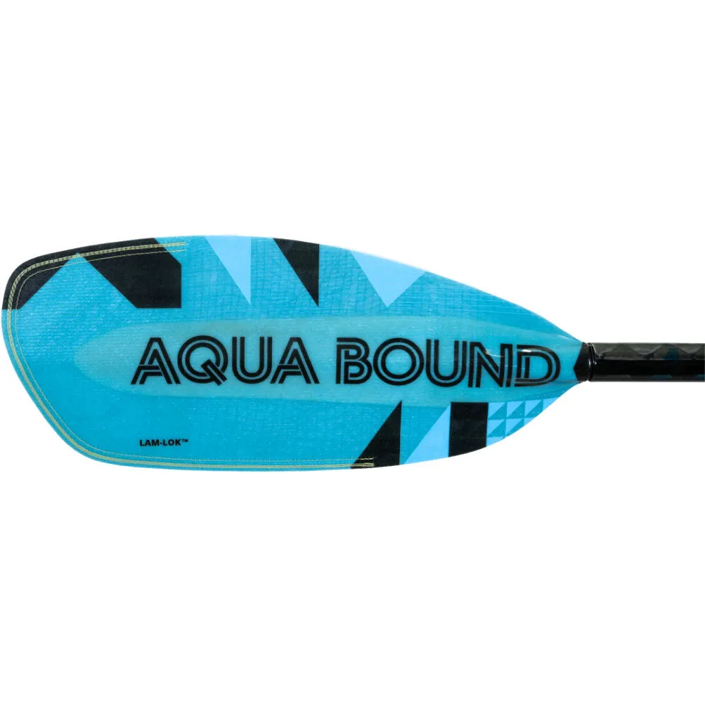 Aqua-Bound Aerial Major Fiberglass Bent Shaft 1-Piece Kayak Paddle