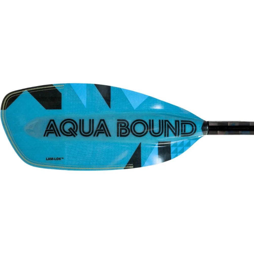 Aqua-Bound Aerial Major Fiberglass Bent Shaft 1-Piece Kayak Paddle