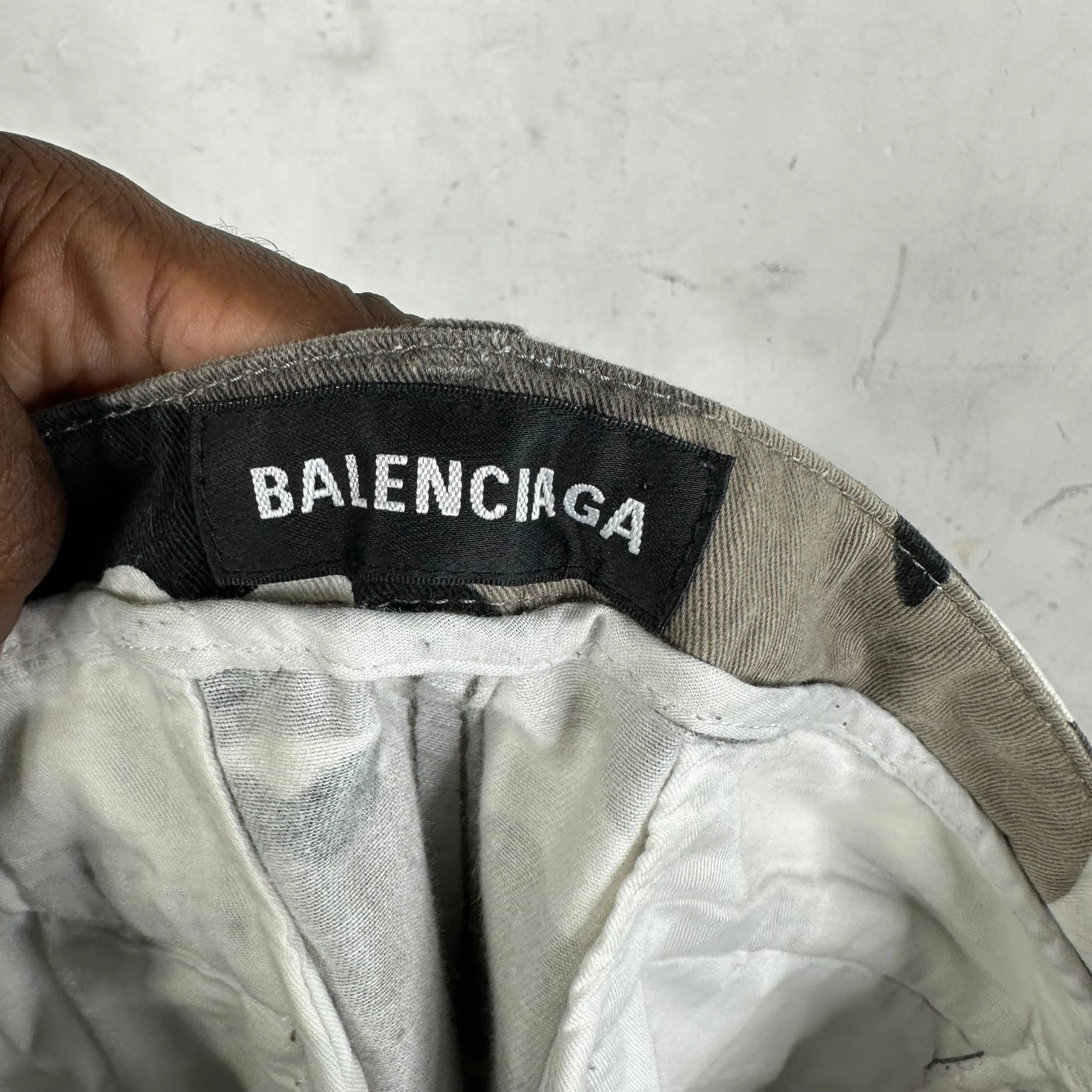 Balenciaga Snow Camo Cargo Pants