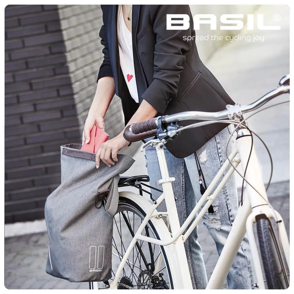 Basil City 14-16L Bicycle Shopper - Black