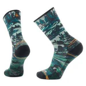 Campground Print Hike LC Sock M's