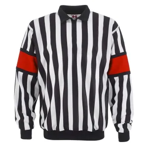 CCM Senior Pro 150 Hockey Referee Jersey (Red Arm Band)