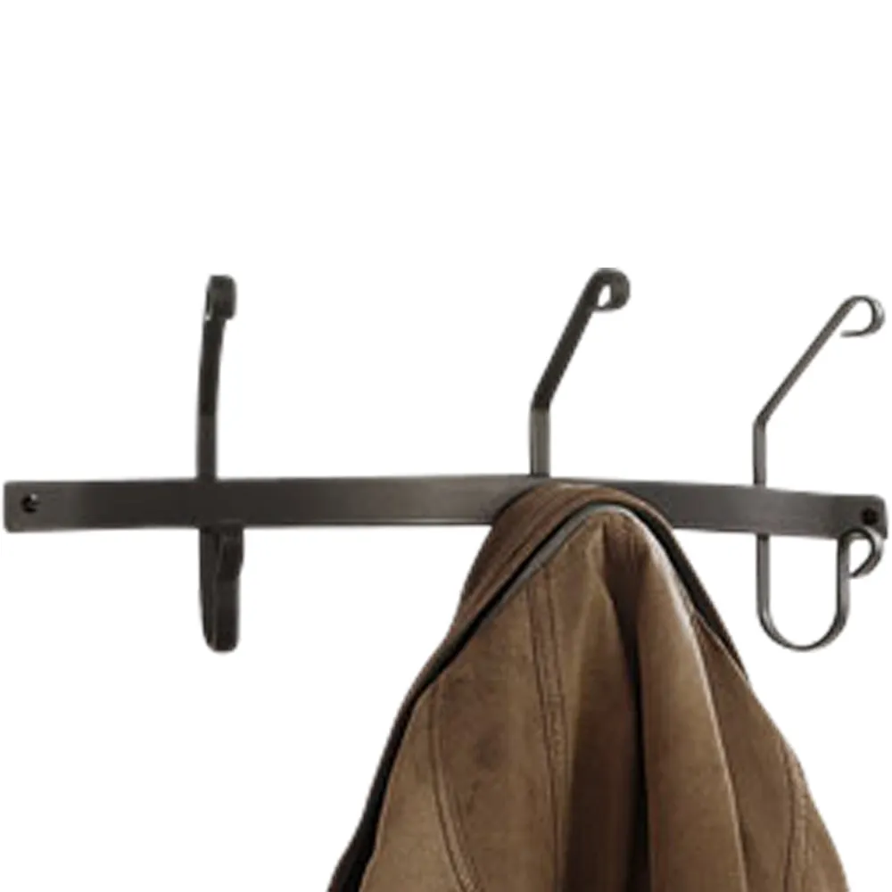 Coat Bar with 3 Hooks