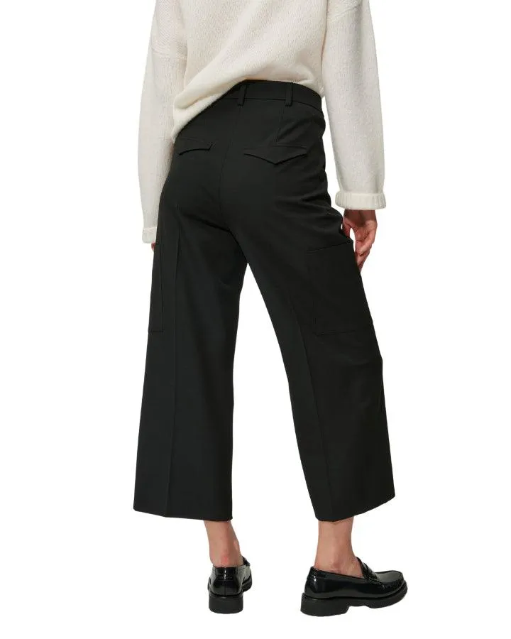 Cropped Patch Cargo Pocket Pant