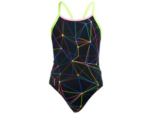 Funkita Diamond Back Girls One Piece Swimsuit (Star Sign)