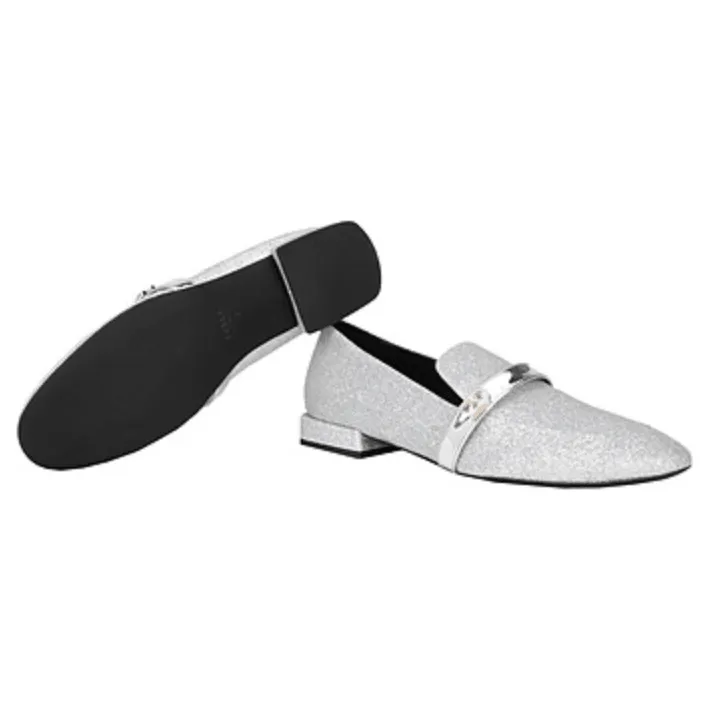 Furla 1927 Loafer T.20 - Argento Microglitter