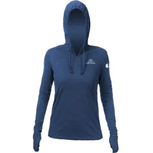 FWCyS Anetik Women's Breeze Tech Hooded Tee-Navy