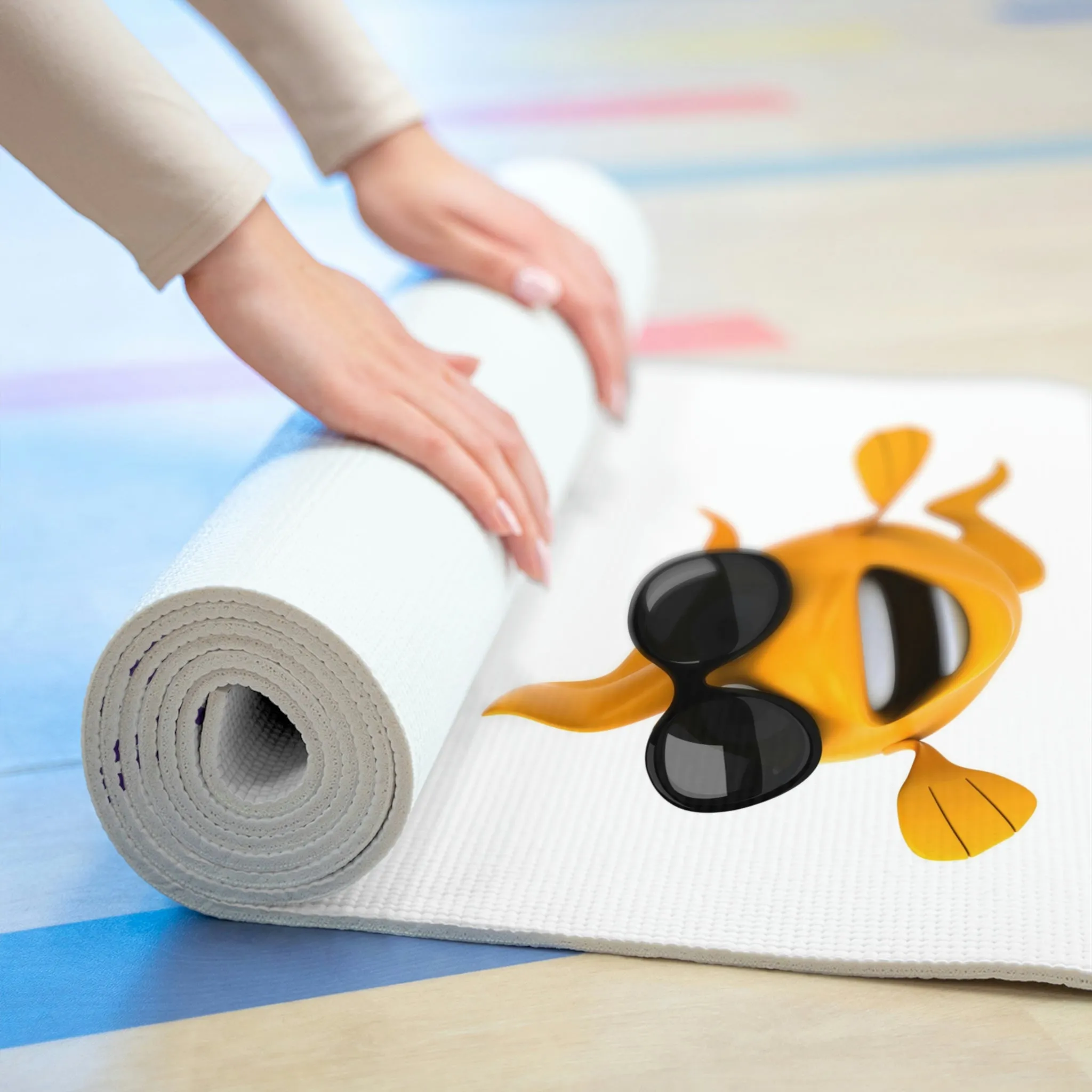 Happy Fish Foam Yoga Mat