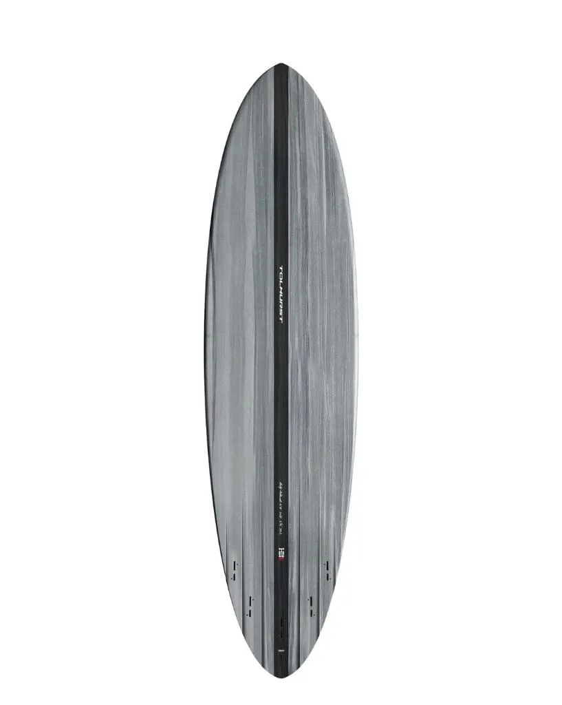 HI Mid 6 Mini - Thunderbolt Black Surfboard