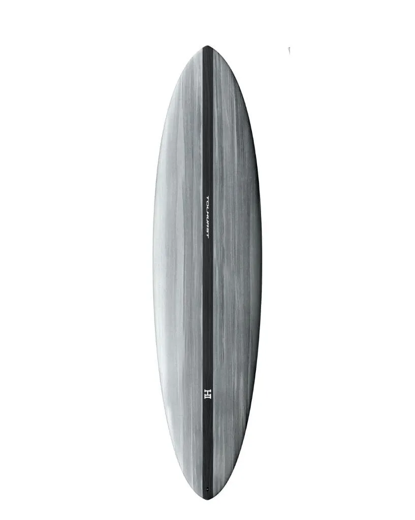 HI Mid 6 Mini - Thunderbolt Black Surfboard