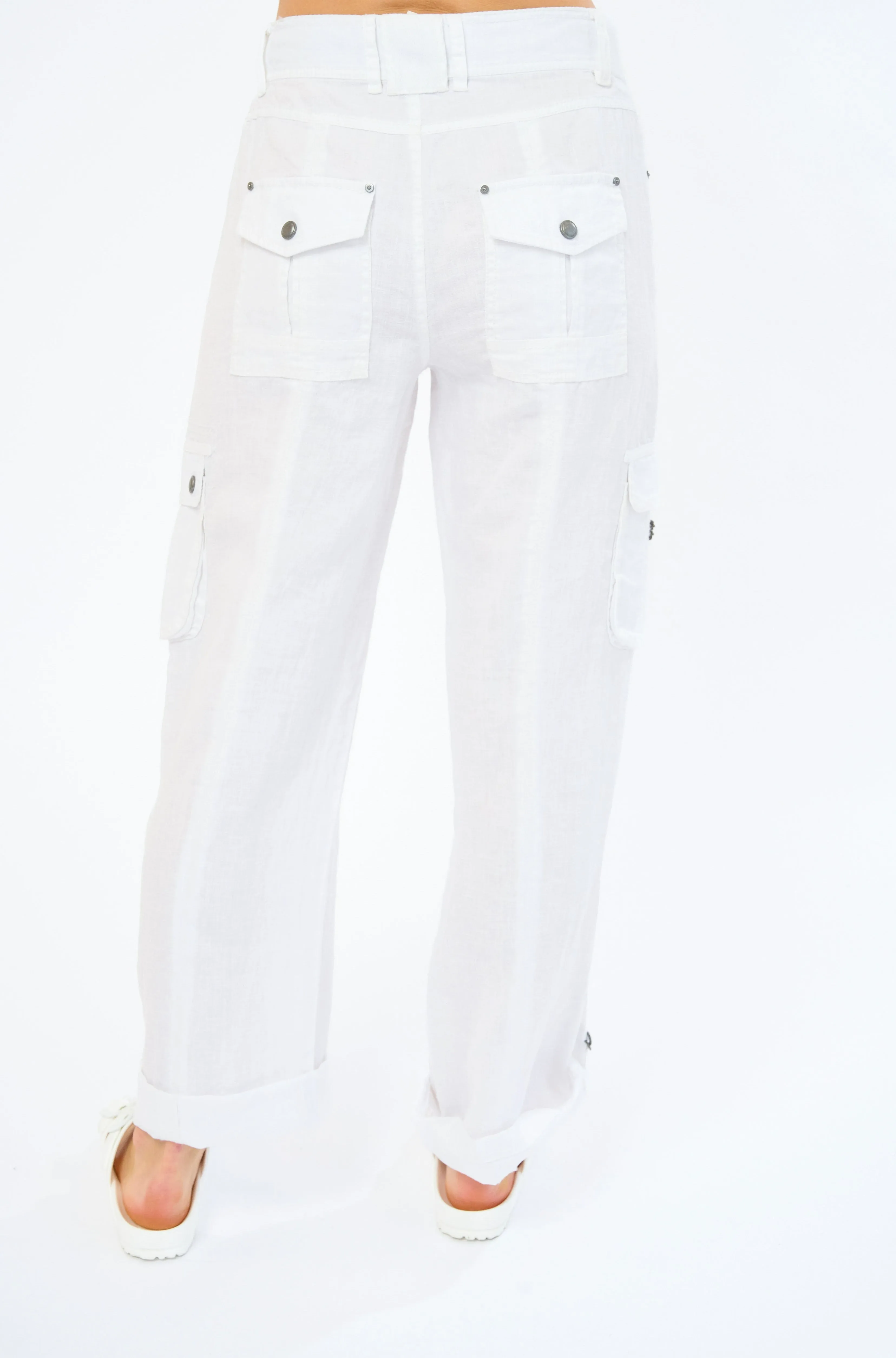 Ivelisse Linen Cargo Pant