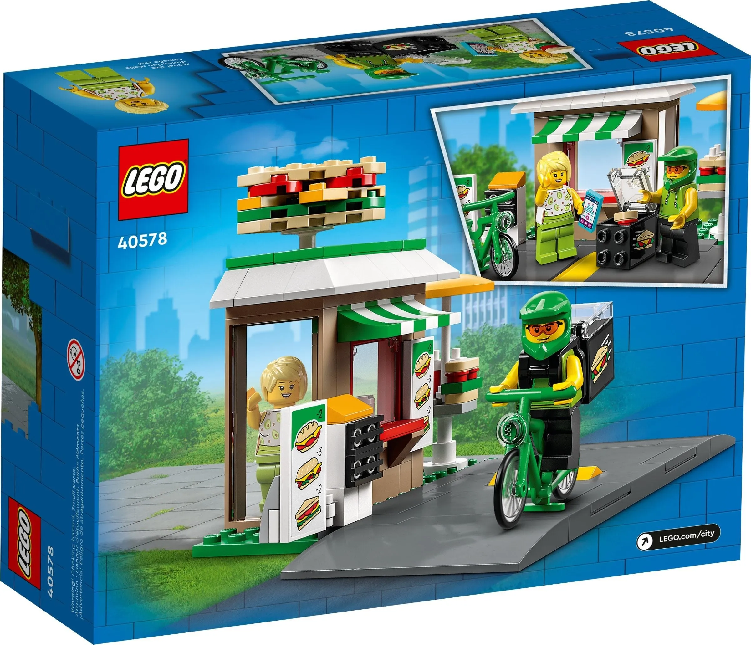 LEGO 40578: City: Sandwich Shop