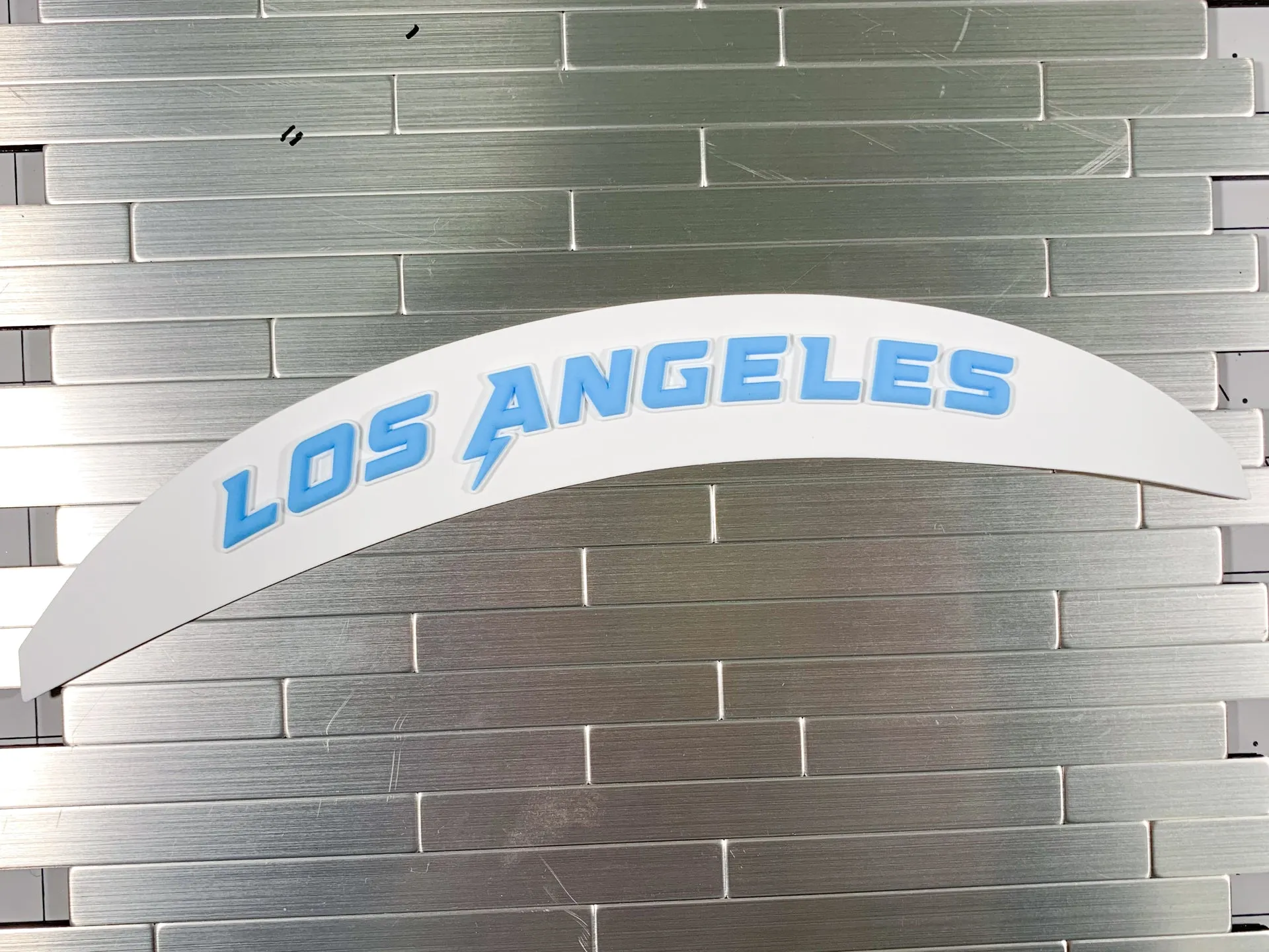 Los Angeles Chargers 3D Bumpers for Riddell SpeedFlex