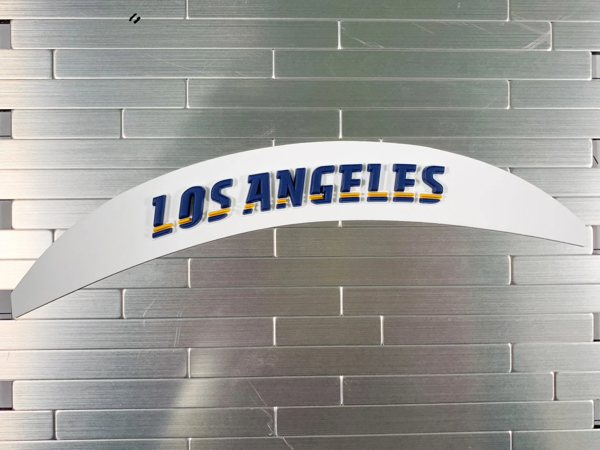 Los Angeles Chargers 3D Bumpers for Riddell SpeedFlex