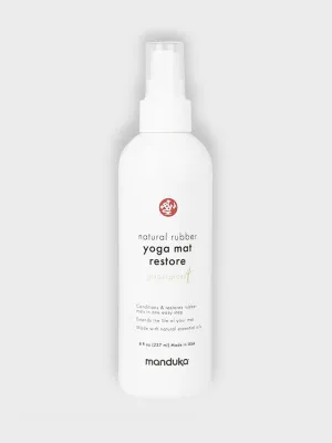 Manduka Natural Rubber Restore Yoga Mat Wash Cleaner - 8oz (237ml)