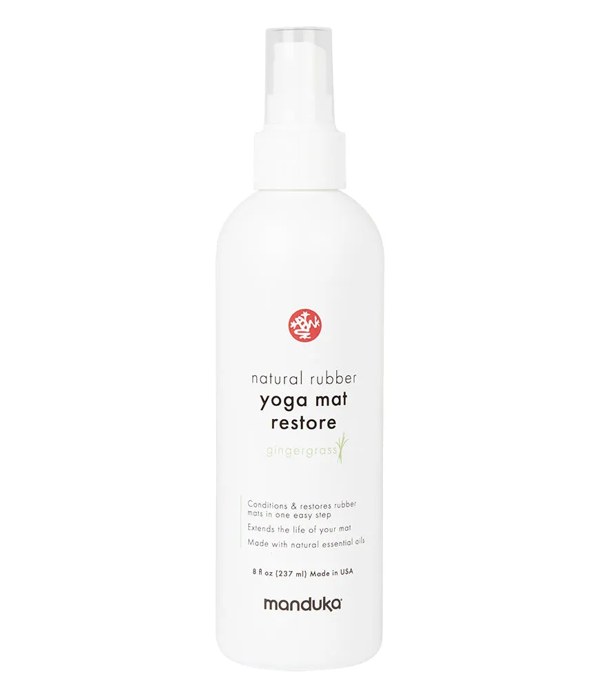 Manduka Natural Rubber Restore Yoga Mat Wash Cleaner - 8oz (237ml)