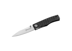 Maserin Carbon Fibre Handle Black, 78mm blade