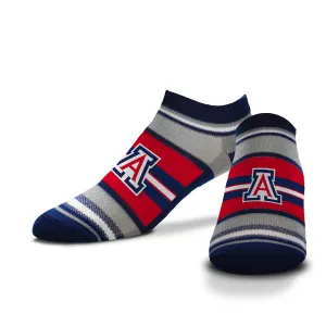 NCAA Arizona Wildcats For Bare Feet Streak Socks