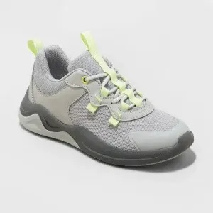 New - Kids' Nate Performance Sneakers - All in Motion Gray 1