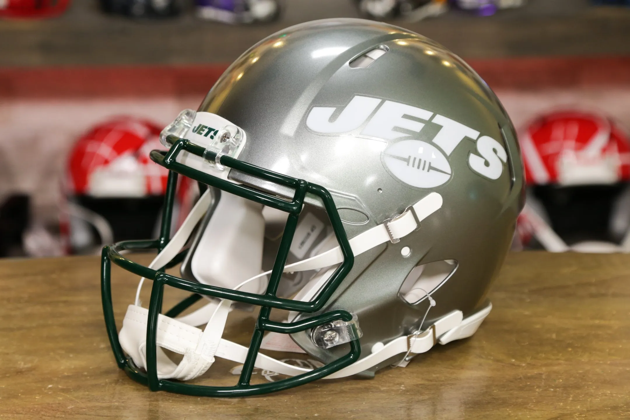 New York Jets Riddell Speed Authentic Helmet - Flash