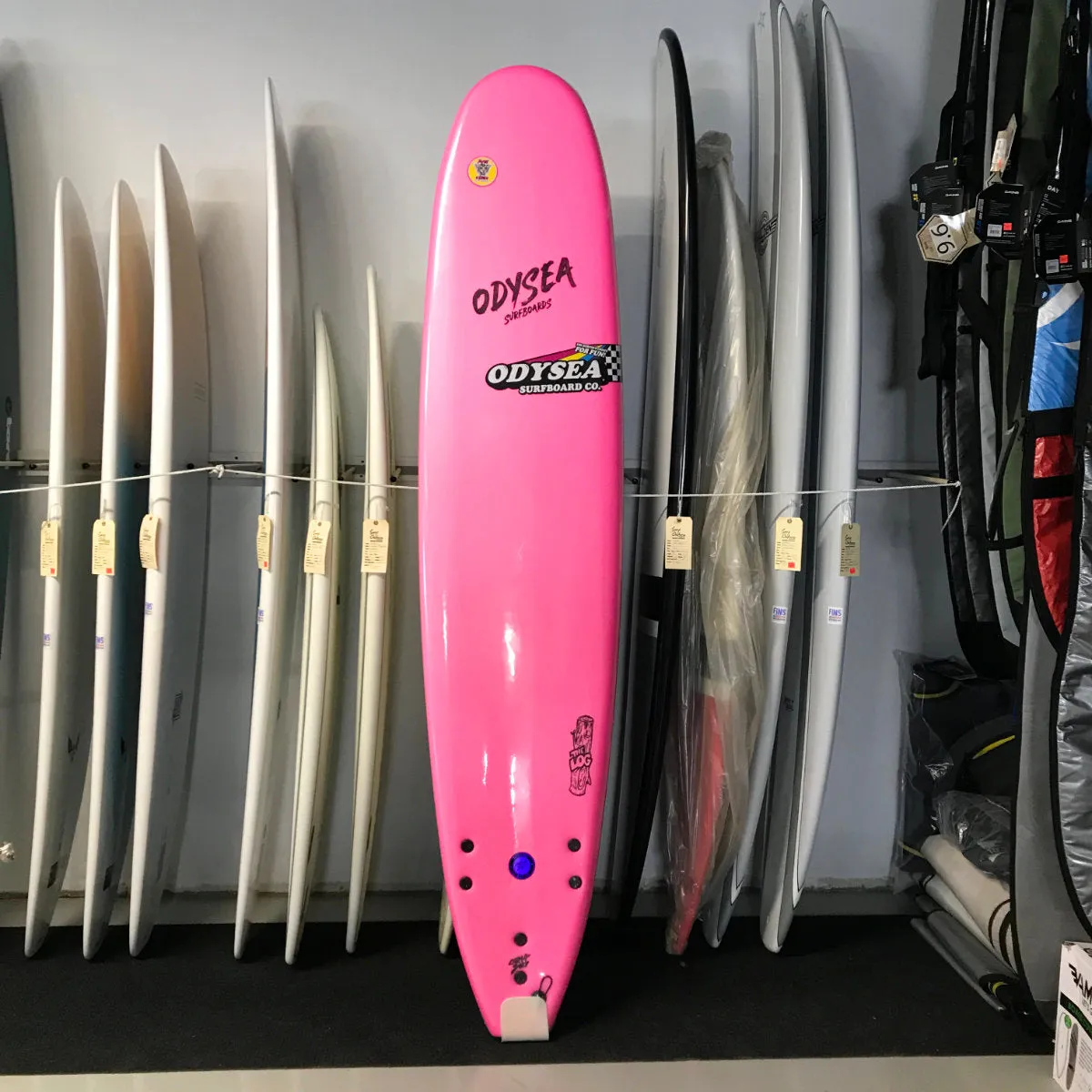 Odysea Log 9'0 Pro - JOB Hot Pink 20