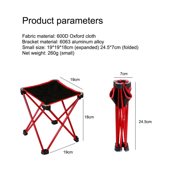 Outdoor Portable Folding Camping Chair Light Fishing Beach Chair Aluminum Folding Chair