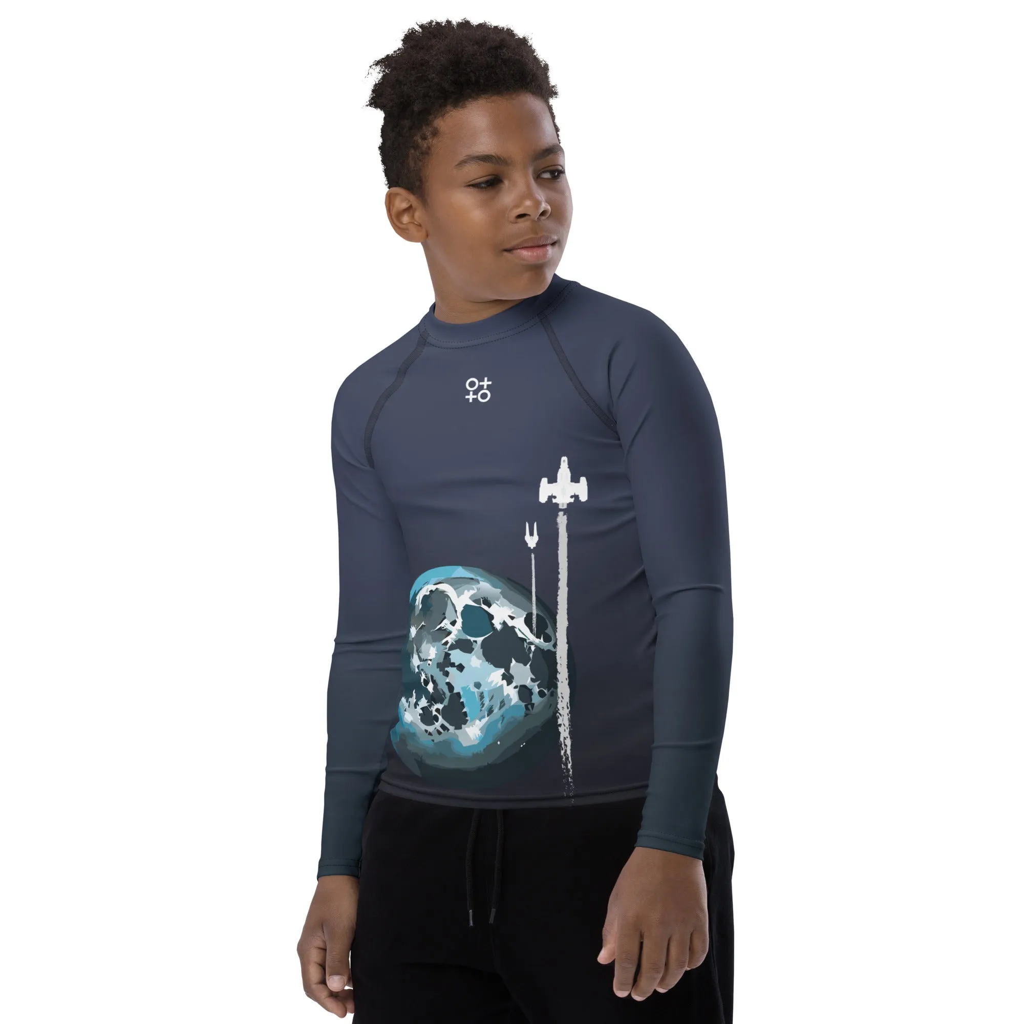 Outer Space Youth Rash Guard