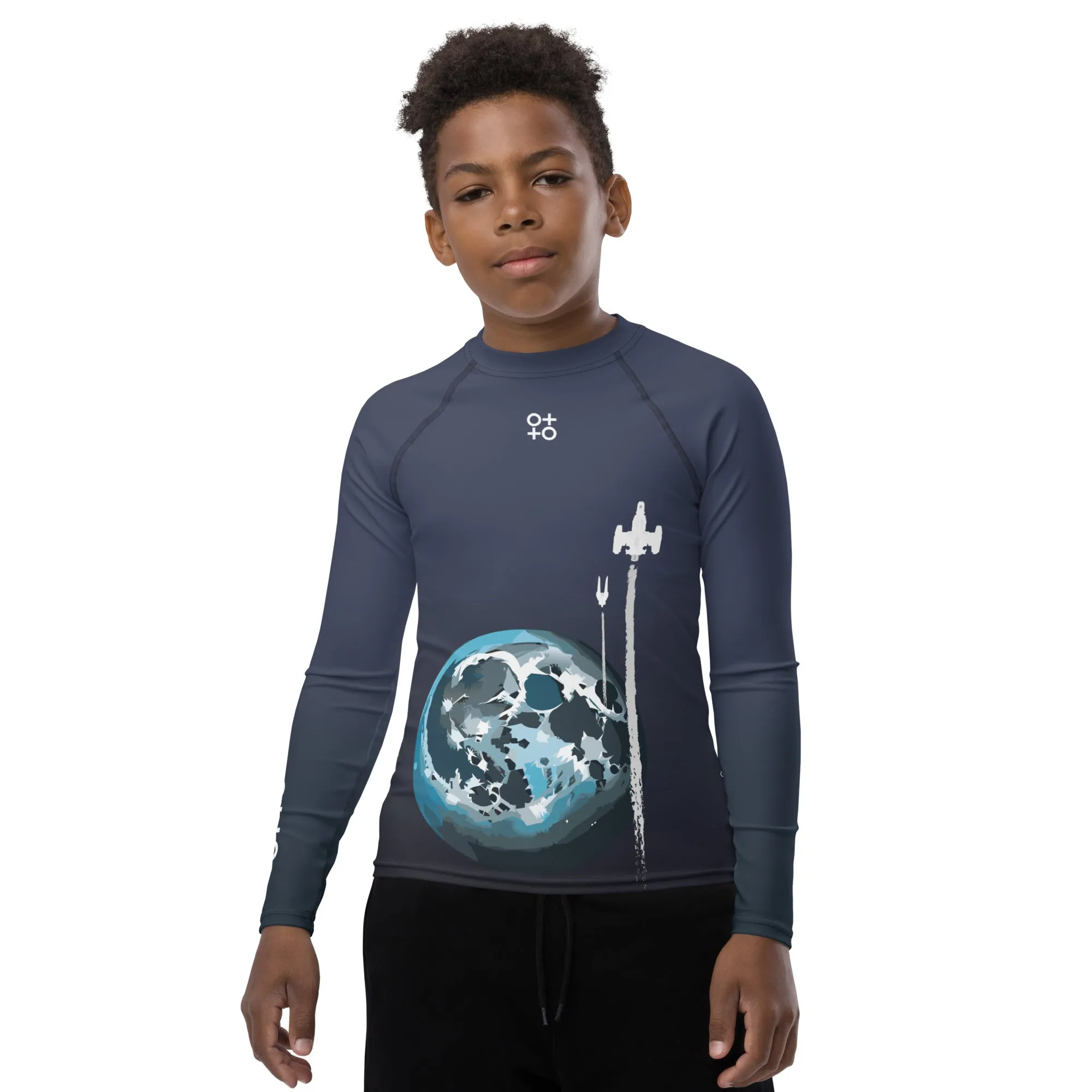 Outer Space Youth Rash Guard