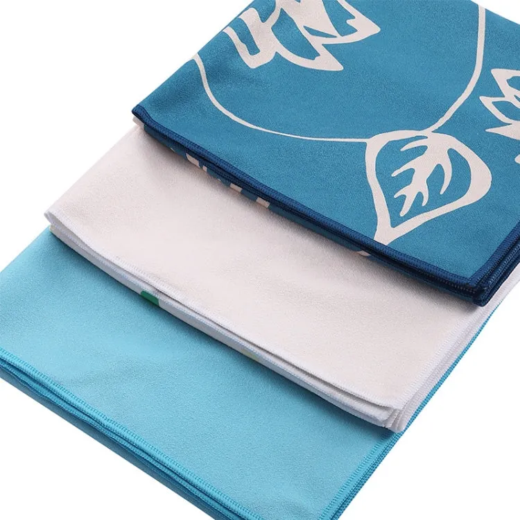 Printed Soft Yoga Mat Non-Slip Yoga Towel, Size: 185 x 65cm(Deep Sea Whale)