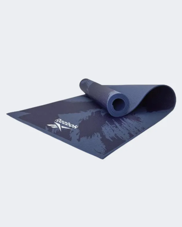 Reebok Accessories 4 Mm Brush Strokes Ng Fitness Mats Navy