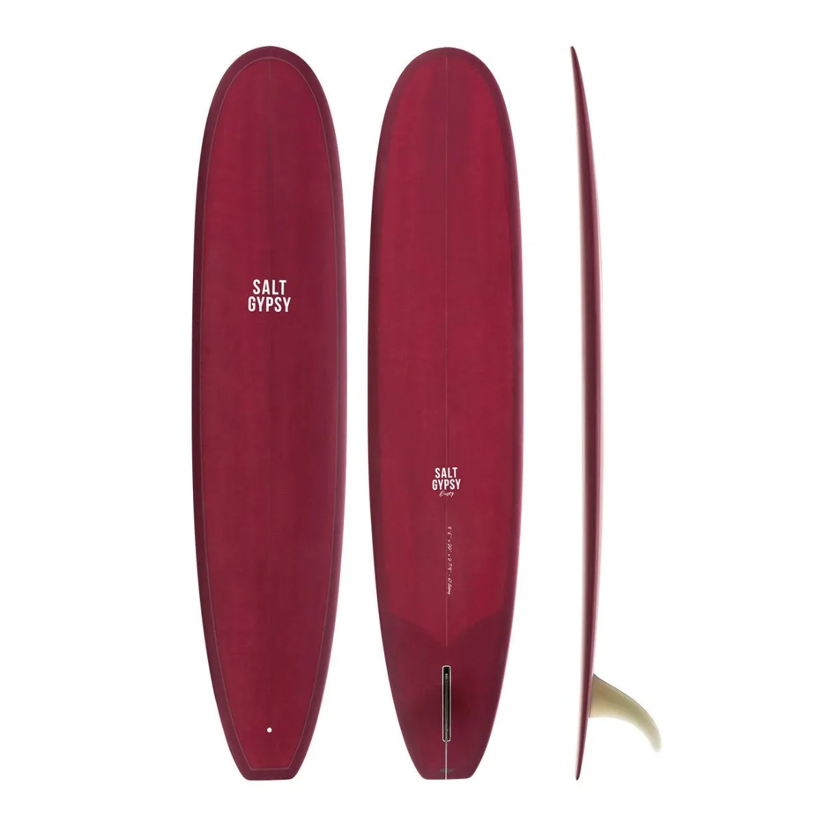 Salt Gypsy Dusty Retro 9'0 Longboard Merlot Tint