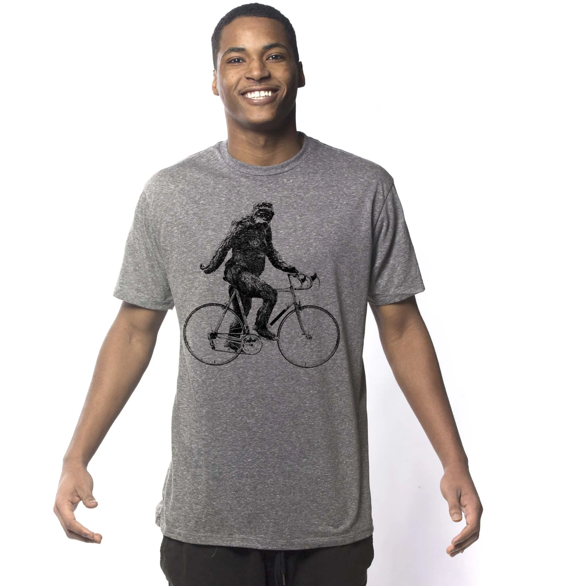 Sasquatch Cyclist T-Shirt