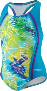 SPEEDO Girls Rainforest Tie Dye Sport Splice (4-6X)