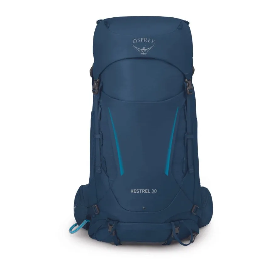 Trekking Backpack Osprey Kestrel 38 Navy Blue S/M