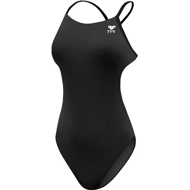 TYR - Solid Durafast One Cutoutfit Swimsuit - Black