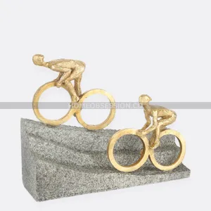 Yoke Cyclist Sculpture